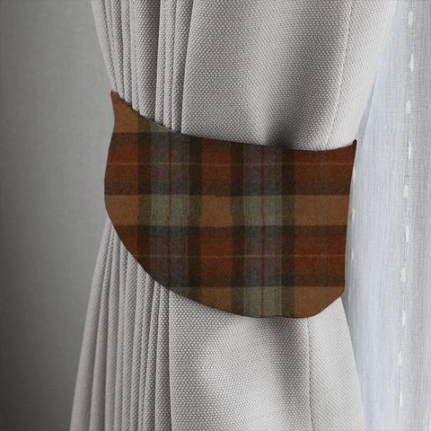 Skye Burnt Orange Tieback