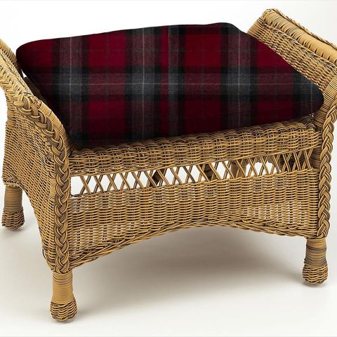 Skye Red Box Cushion