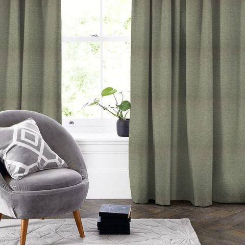 Parquet Sage Made To Measure Curtain