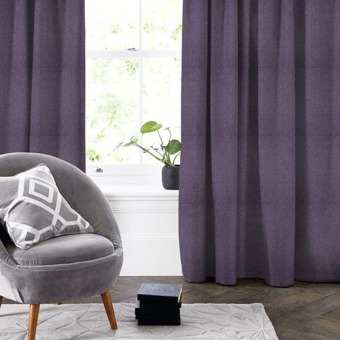 Chevron Amethyst Made To Measure Curtain