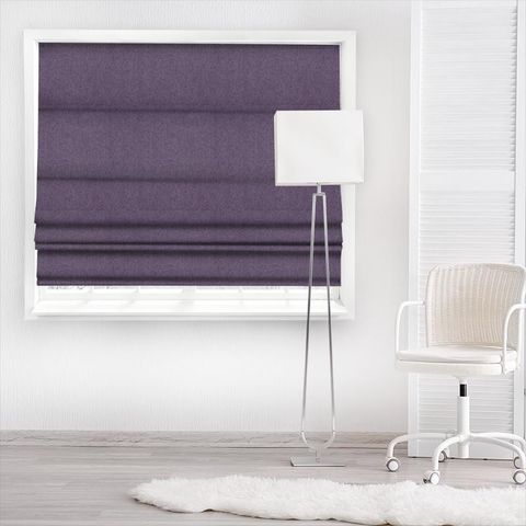 Chevron Amethyst Made To Measure Roman Blind