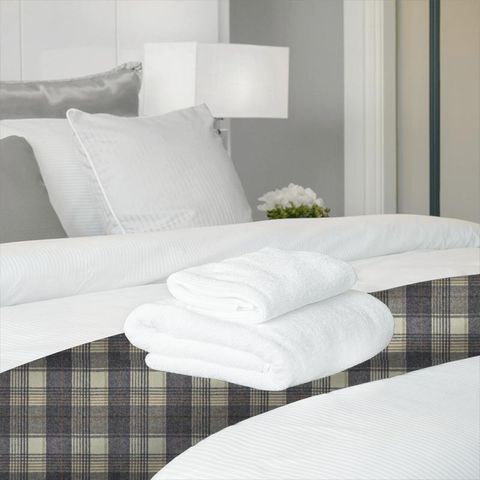 Huntingtower Charcoal Bed Runner