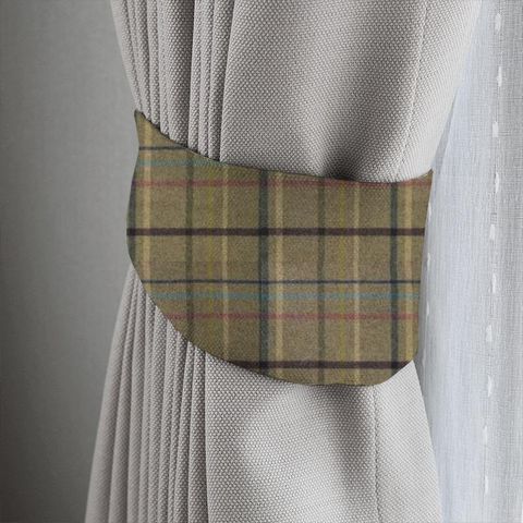 Multicheck Fawn Tieback