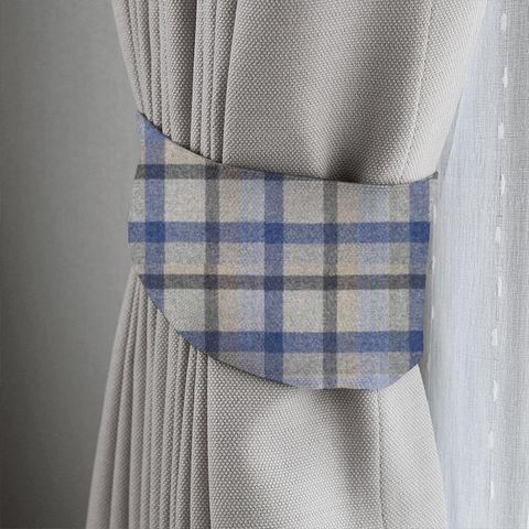 Melbourne Silver/Denim Tieback