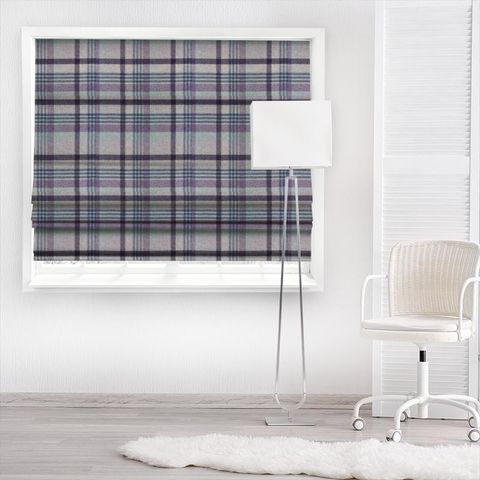 Melbourne Heather Made To Measure Roman Blind