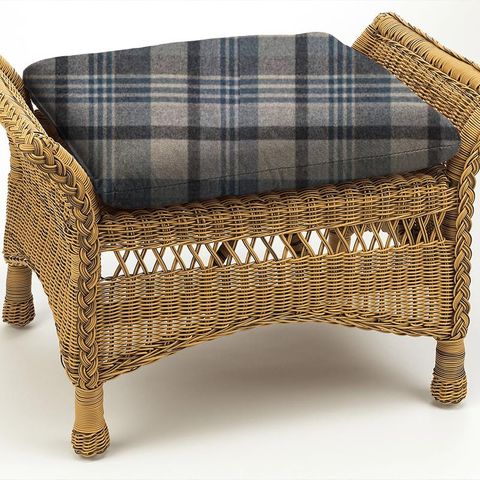 Melbourne Petrol/Pewter Box Cushion