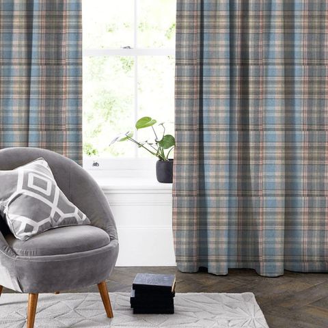 Glen Coe Sage/Sandalwood Made To Measure Curtain