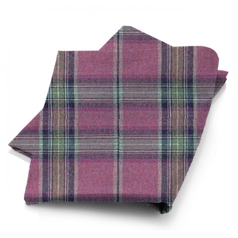 Glen Derry Pink Fabric