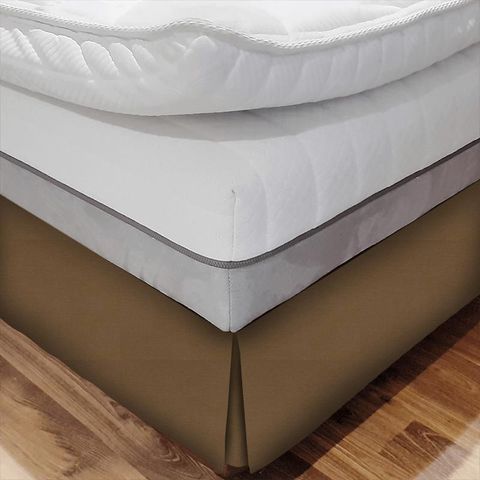 Alora Cocoa Bed Base Valance