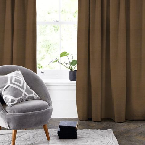 Alora Cocoa Made To Measure Curtain