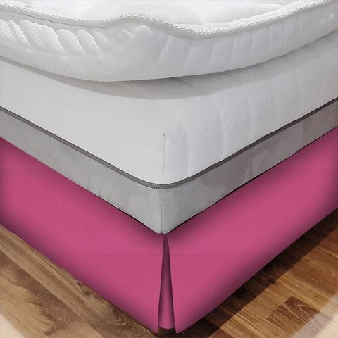 Alora Fuchsia Bed Base Valance