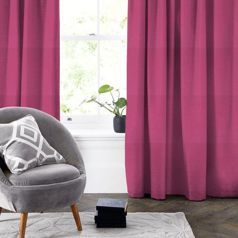 Alora Fuchsia Made To Measure Curtain