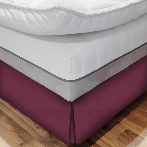 Alora Grape Bed Base Valance