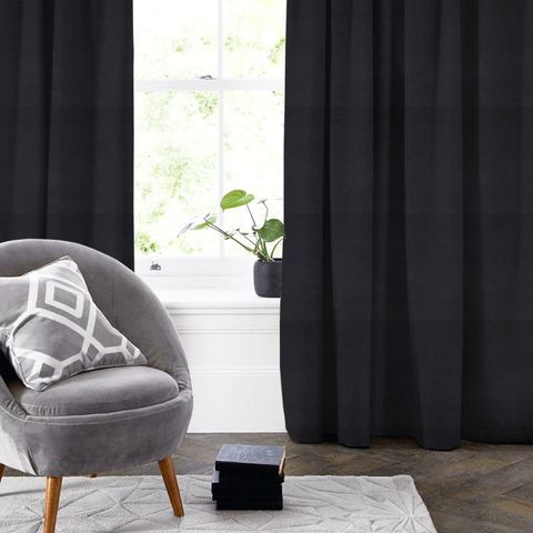 Alora Graphite Made To Measure Curtain