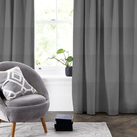 Alora Grey Made To Measure Curtain