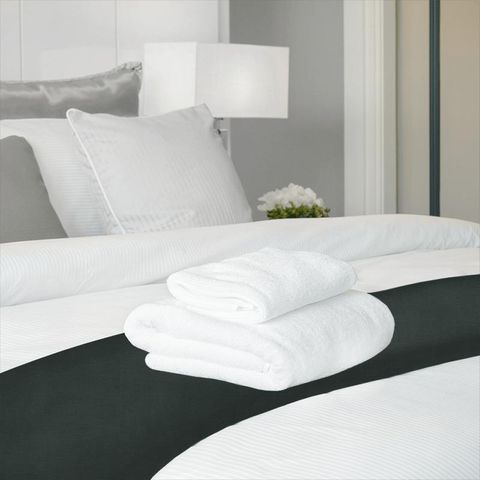 Alora Gunmetal Bed Runner