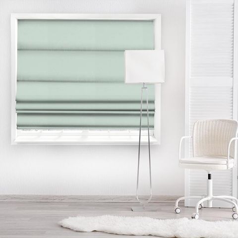 Alora Mint Made To Measure Roman Blind