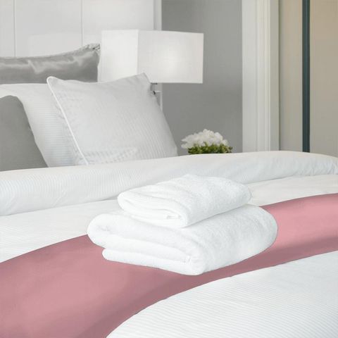 Alora Pink Bed Runner