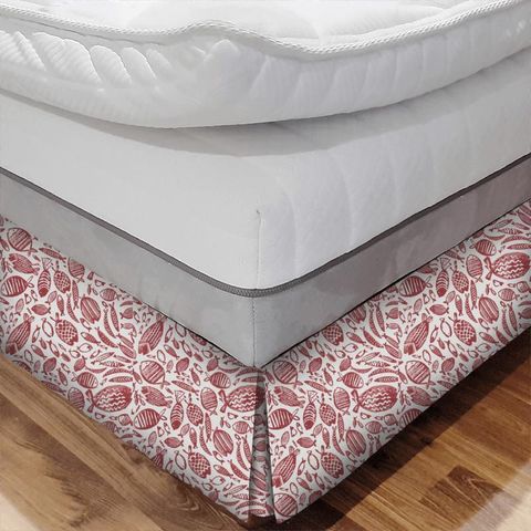 Trawler Red Bed Base Valance