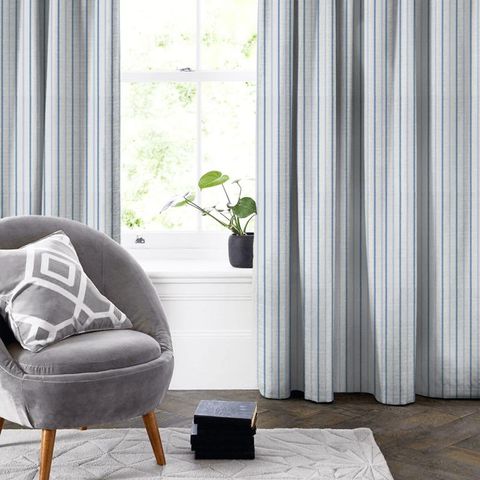 Walcott Navy Made To Measure Curtain