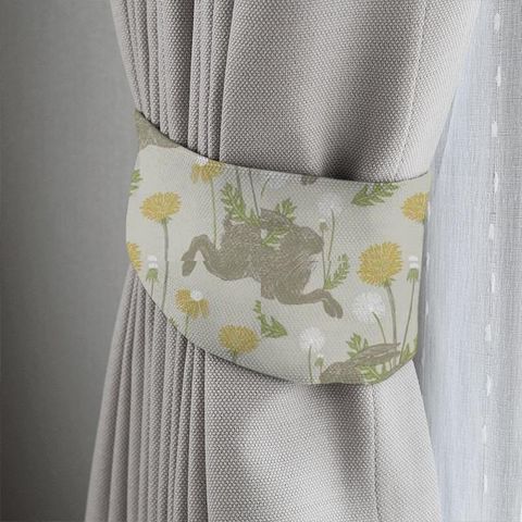 March Hare Linen Tieback