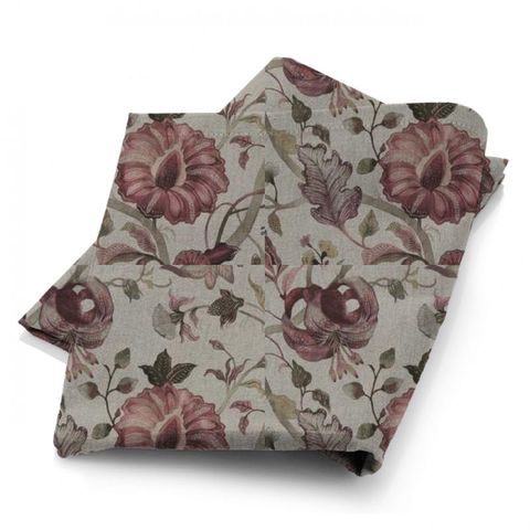 Delilah Winterberry/Linen Fabric