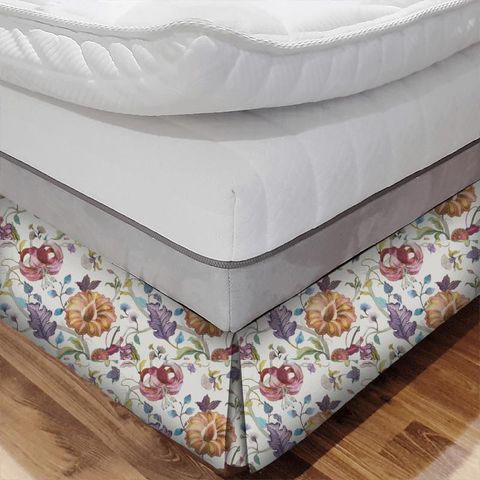 Delilah Summer/Cream Bed Base Valance