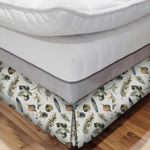 Fall Cream Bed Base Valance