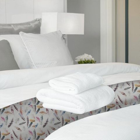 Feather Linen Bed Runner
