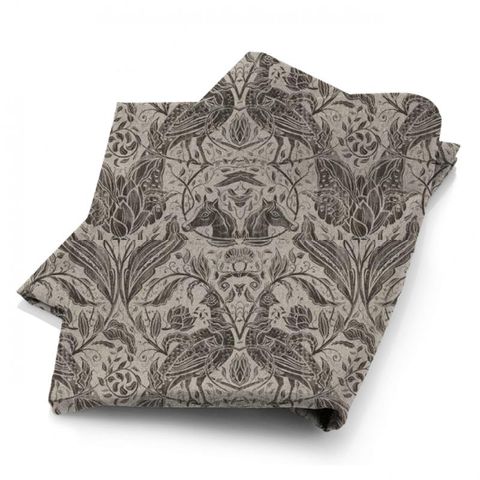 Forest Trail Charcoal Fabric