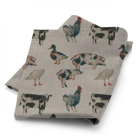 On The Farm Linen Fabric