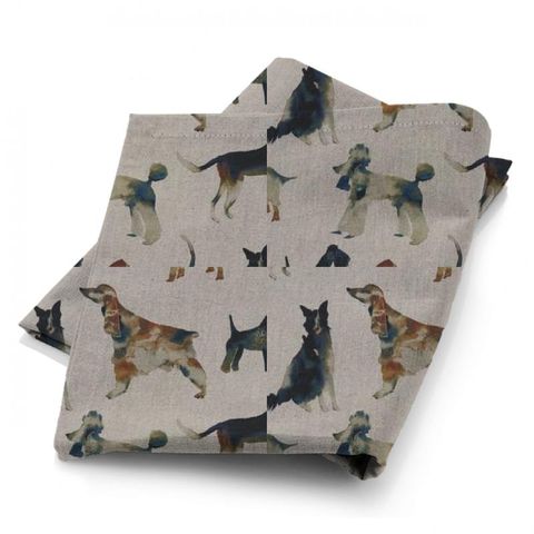 Walkies Linen Fabric