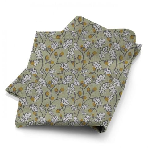 Acorn Trail Sage Fabric
