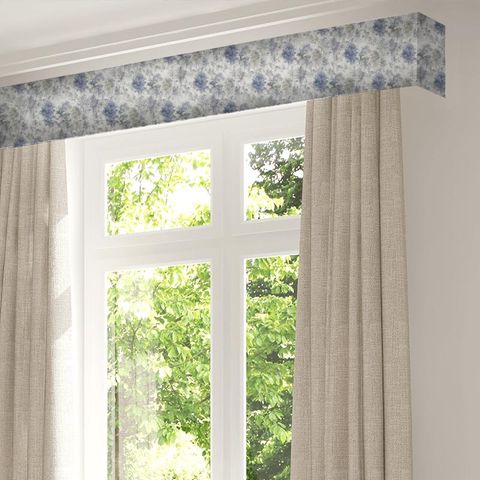 Woodland Saxon Blue Pelmet