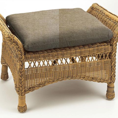 Havana Hessian Box Cushion