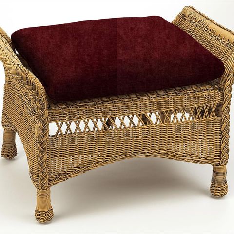 Havana Bordeaux Box Cushion