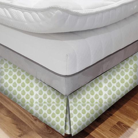 Sorano Eucalyptus Bed Base Valance