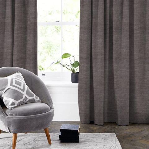 Moray Charcoal Made To Measure Curtain