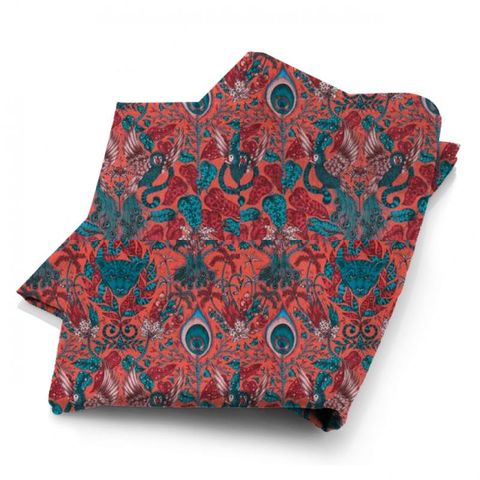 Amazon Red Velvet Fabric