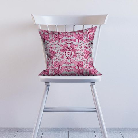 Extinct Magenta Cushion