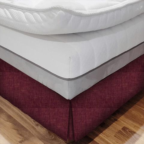 Albany Damson Bed Base Valance