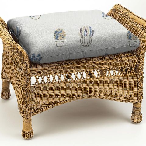 Hidcote Denim Box Cushion