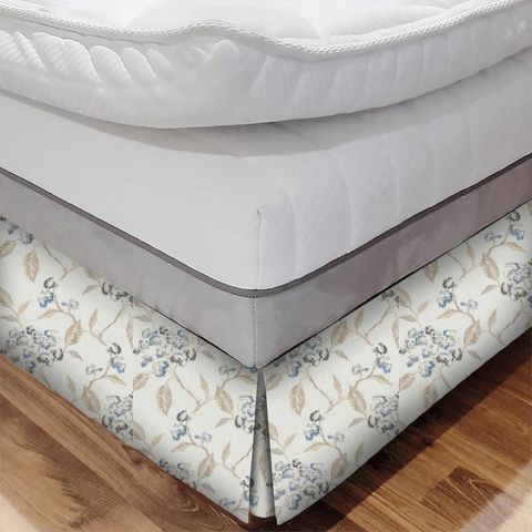 Summerby Denim Bed Base Valance