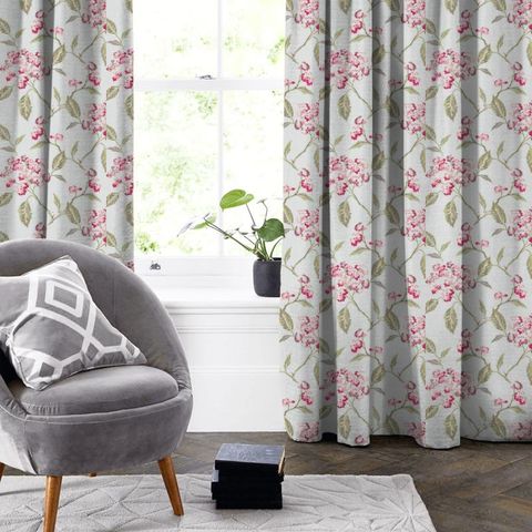 Summerby Raspberry Made To Measure Curtain