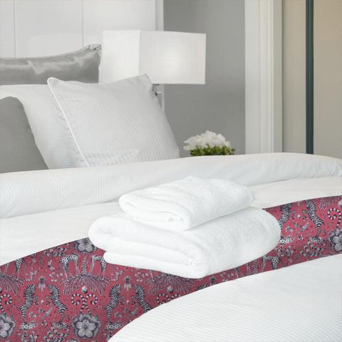 Kruger Magenta Bed Runner