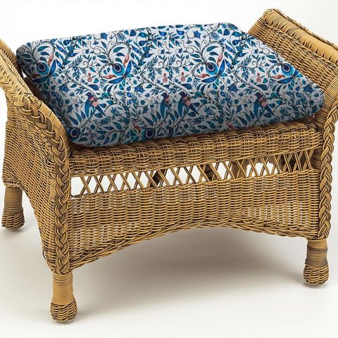 Rousseau Blue Box Cushion