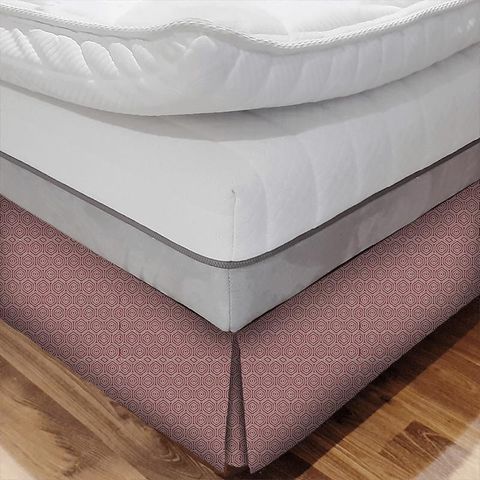 Lunar Ruby Bed Base Valance