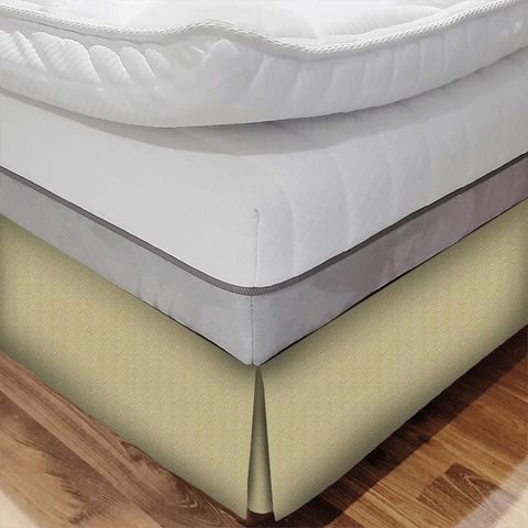 Mercury Citron Bed Base Valance