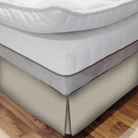 Mercury Linen Bed Base Valance