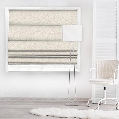 Nebula Ivory Made To Measure Roman Blind